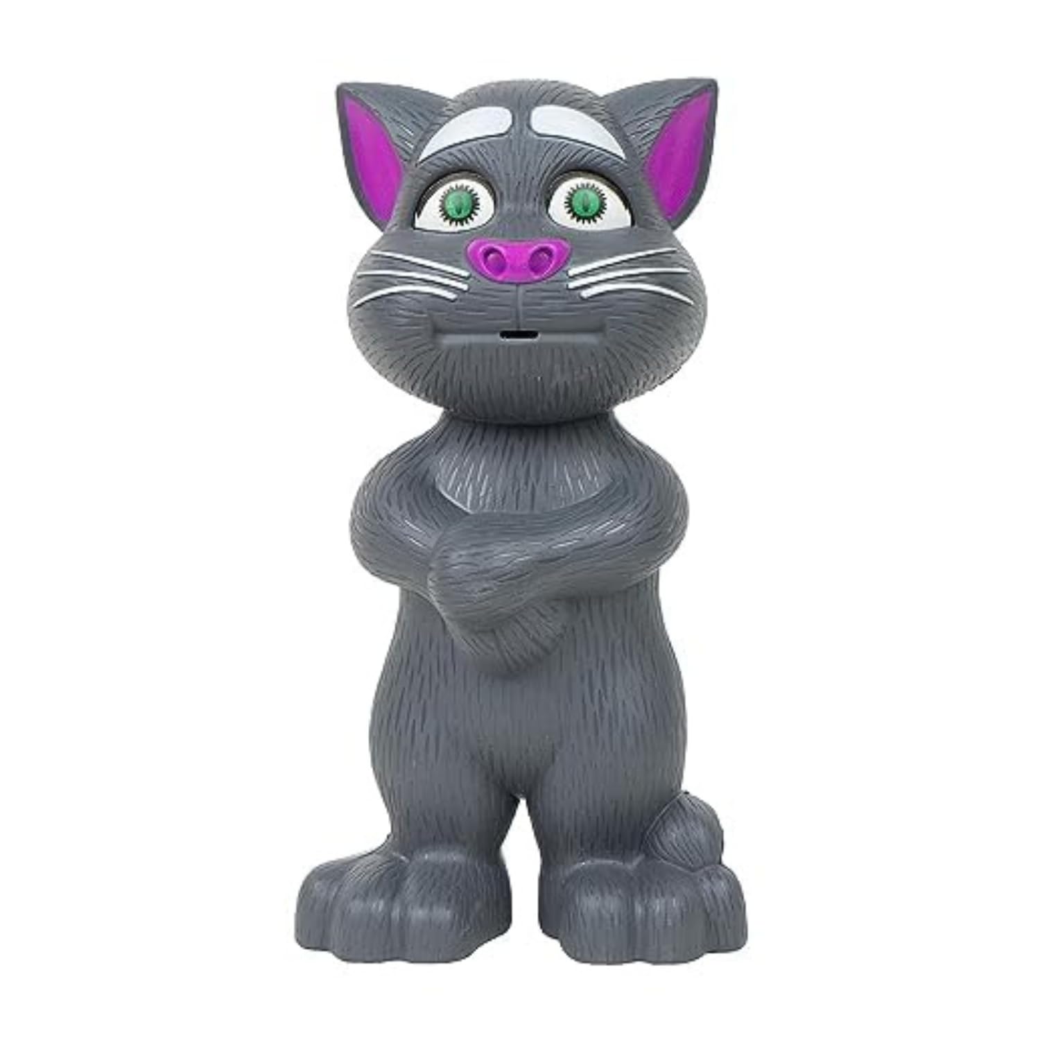 JAPSI Talking Tom | Electronic Pet | Story Telling & Voice Recording | Musical Cat Toy for Kids 3 Years & Above | Mimicry Robot Cat for Girls and Boys (Multicolor)