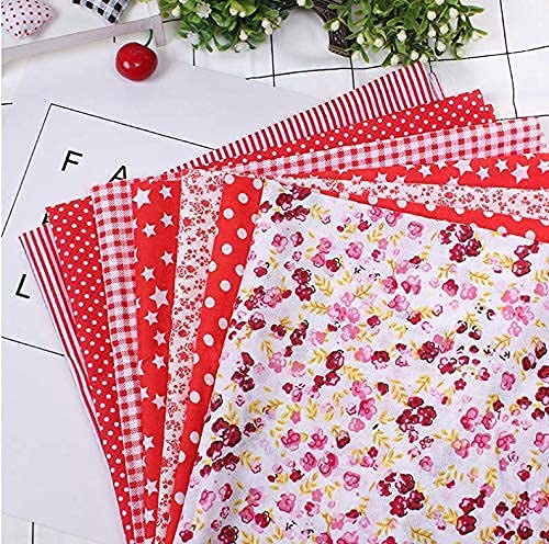 7 stuks 50*50cm Katoenen Stof DIY Diverse Vierkanten Vooraf Gesneden