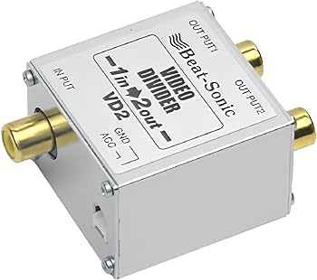 Amazon | ビートソニック 映像分配器 2出力 VD2 : ノイズ