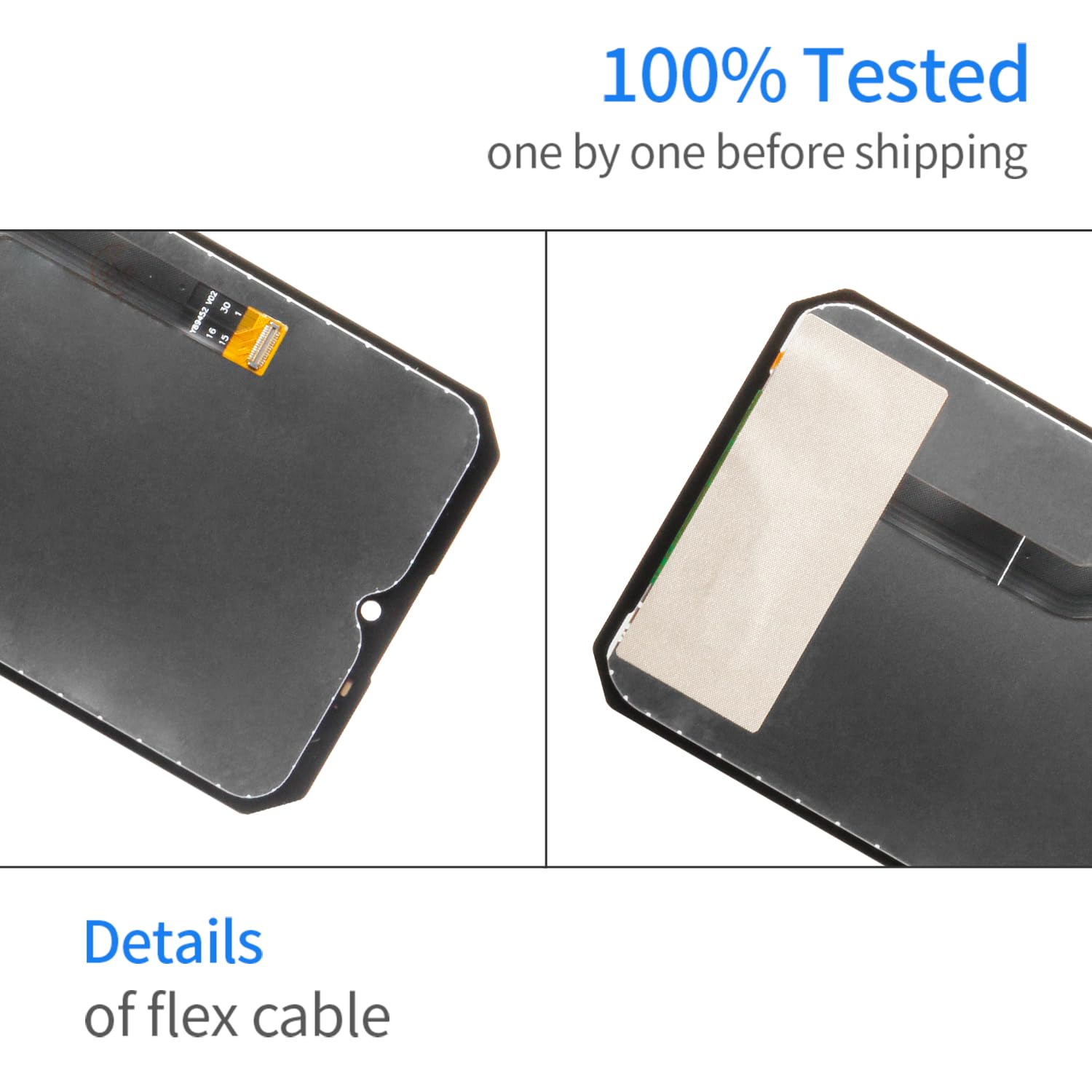 Yuxyiony Nieuwe Screen Vervanging Voor OUKITEL WP23 Pro Lcd scherm Reparatie Screen en Vervanging Tool Accessoires