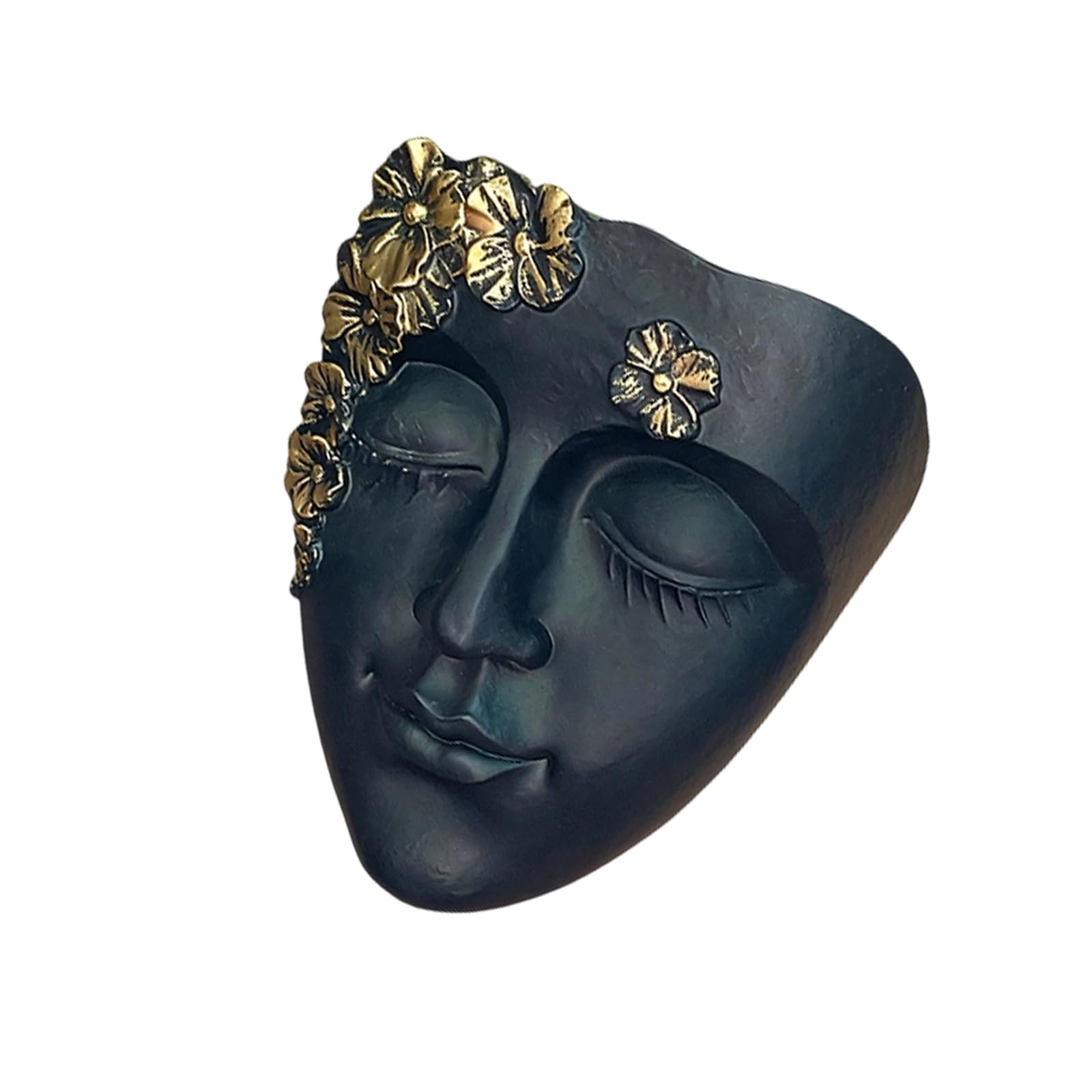 Msioytog Nordic Face Art Wall Planter for Small Gardens Balconies Greeneries Face Shaped Planter