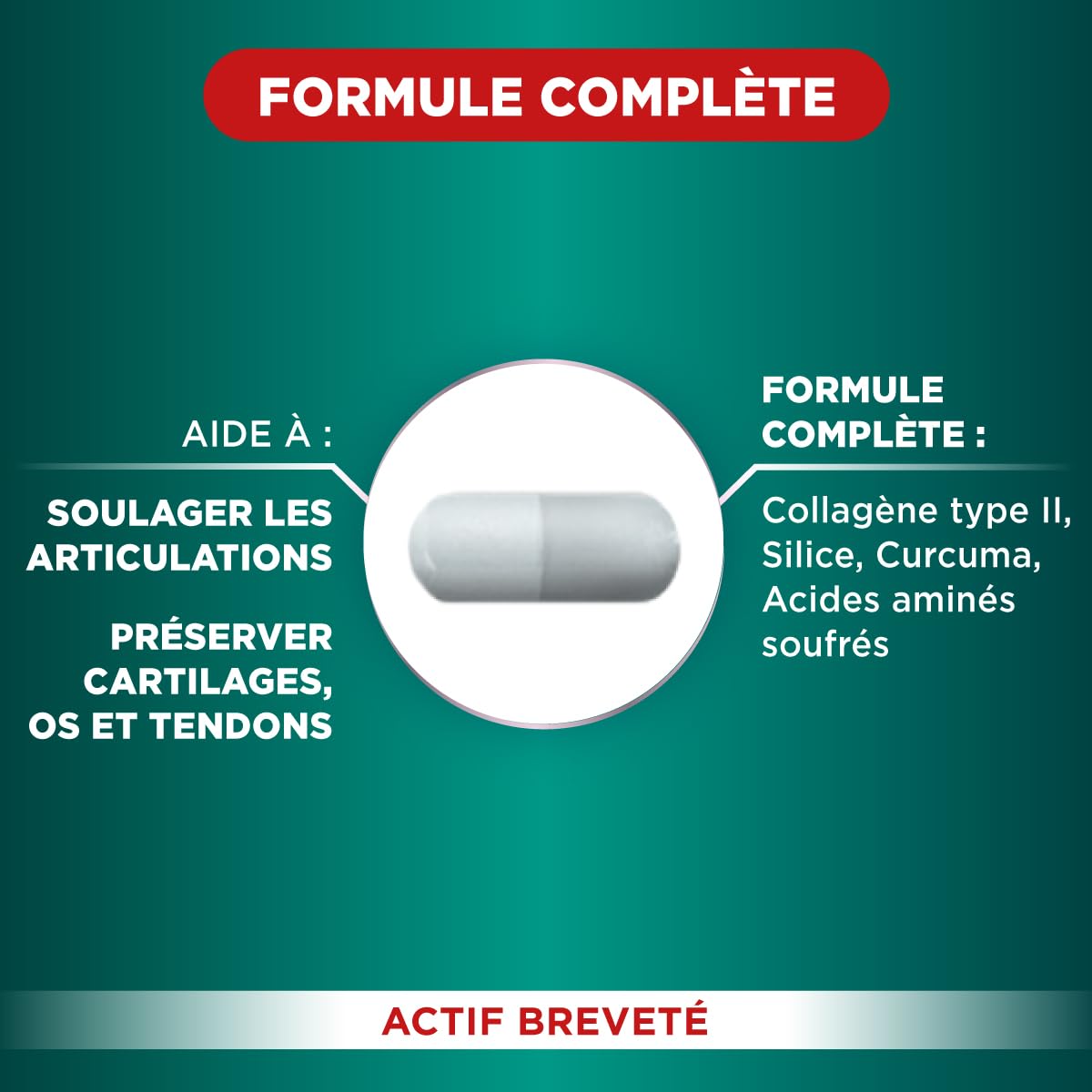 Forté Pharma - FortéFlex Articulations - Complement Alimentaire Articulations - Collagene marin, Curcuma, Vitamine C, Zinc - Santé des os, tendons, ligaments - Format 3 mois, 90 gélules, 1/jour
