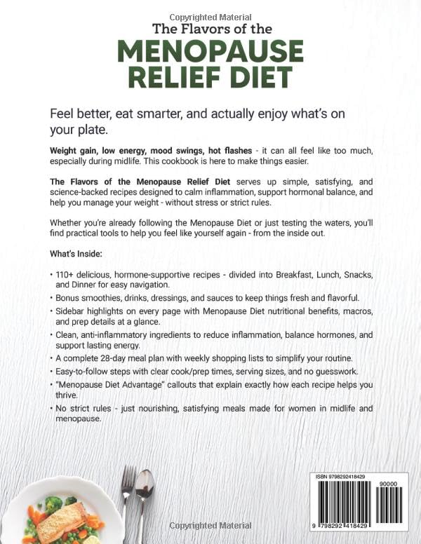 The Flavors of the Menopause Relief Diet: Anti-Inflammatory Recipes for Weight Management and Menopausal Health (Anti-Inflammatory Menopause Series) - Image 2