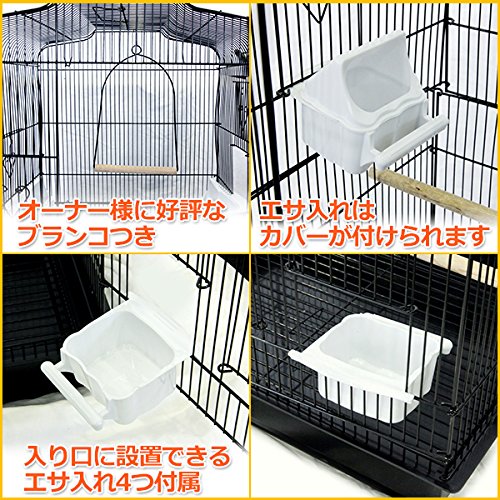 Amazon | 鳥かご バードゲージ 鳥小屋 大型 複数飼い セキセイインコ