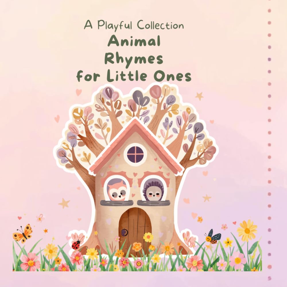 Kids Animal Rhyme Book: Fun and Cute Animal Rhymes for Toddlers, Preschoolers, and Early Readers