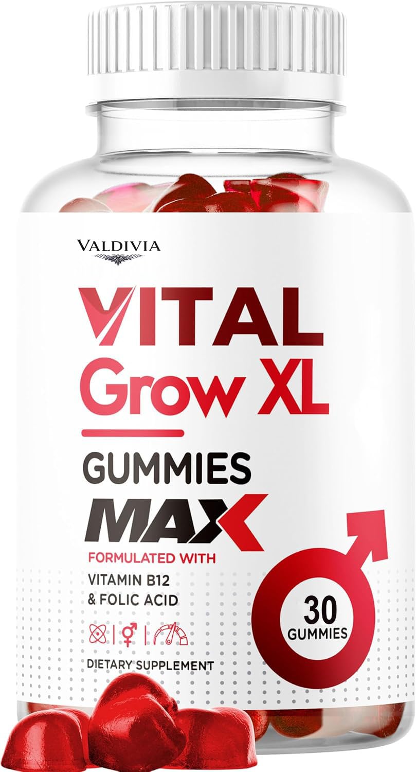 Valdivia Vital Grow Gummies – Daily Supplement for Men (30 Gummies)