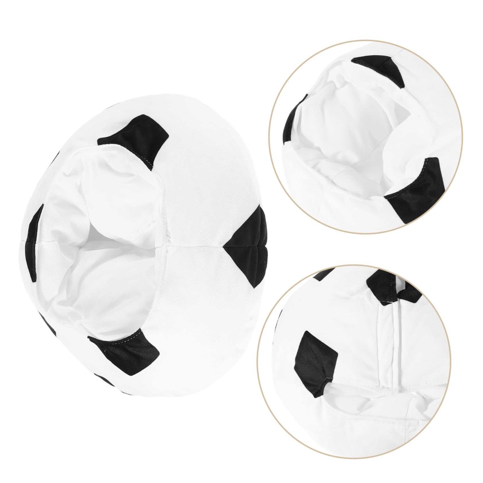 Holibanna Sombrero De Fútbol Divertido y Deportivo Para Fiestas Accesorio De Cabeza Para Animar Eventos Deportivos Protección y Cómoda Para Aficionados Al Fútbol