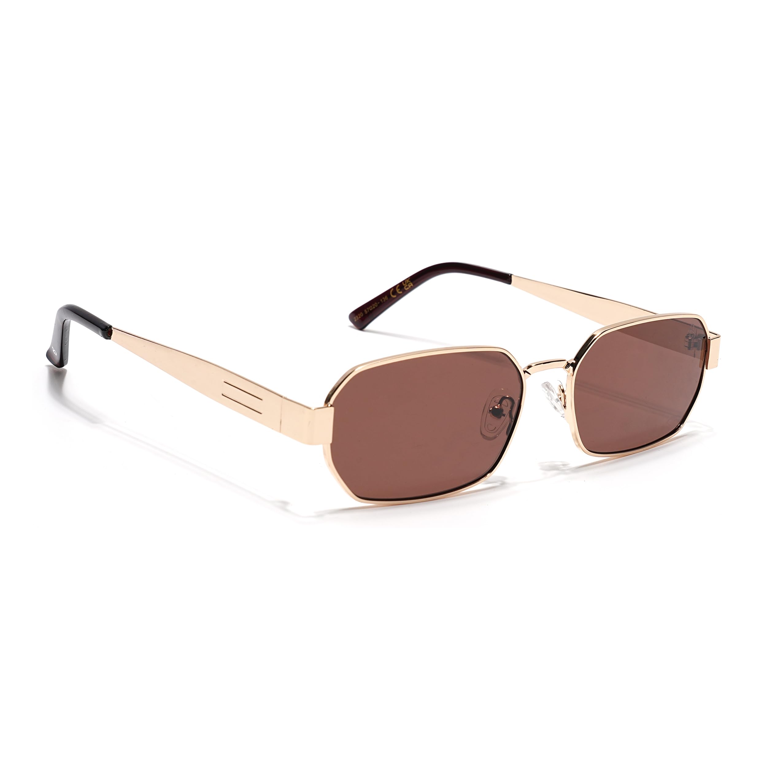 eyejack by Voyage UV Protected Black Rectangle Sunglasses for Men & Women-picture-17