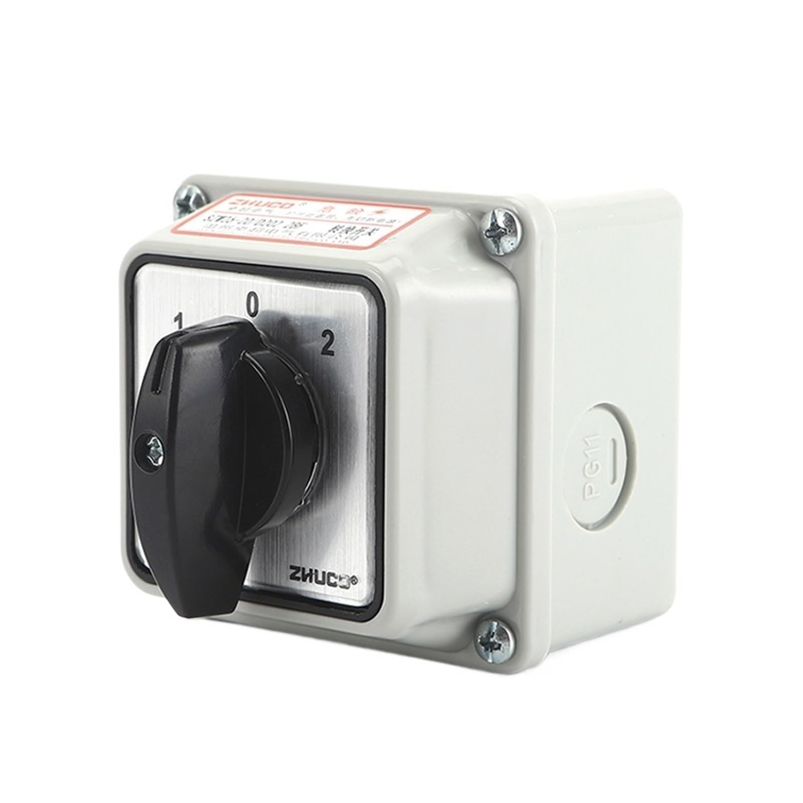 Interruptor de leva de 3 posiciones ON-OFF-ON selector rotativo de 20A estanco 3