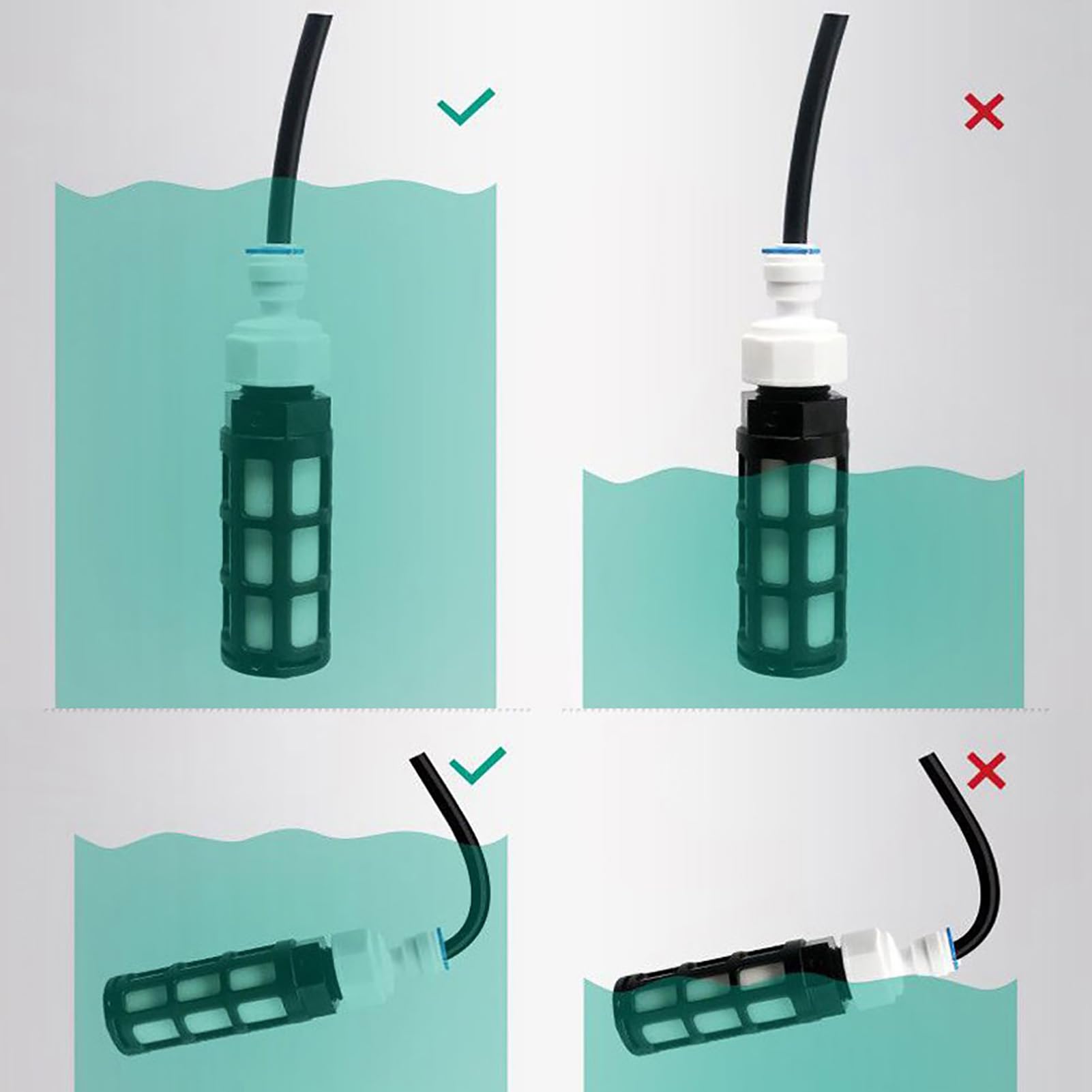 Portable Self Priming Water Inlet Filter Replacement for Misting Humidification Systems