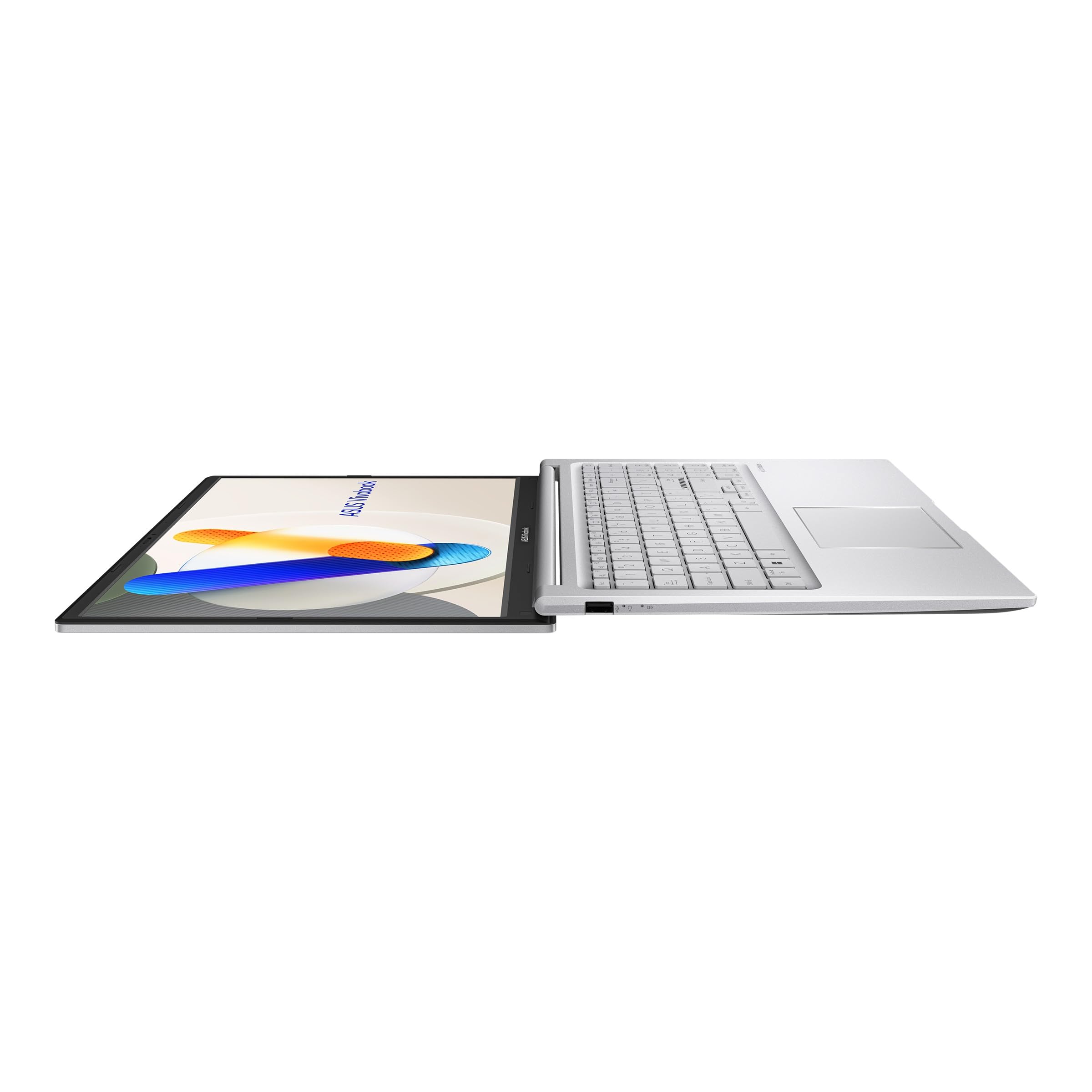 ASUS Vivobook 15 X1504VA-BQ3577W 15,6 Zoll FHD (Intel Core i5-120U, 16 GB DDR4, 512 GB SSD, Intel Graphics, Windows 11 Home) – Tastatur AZERTY