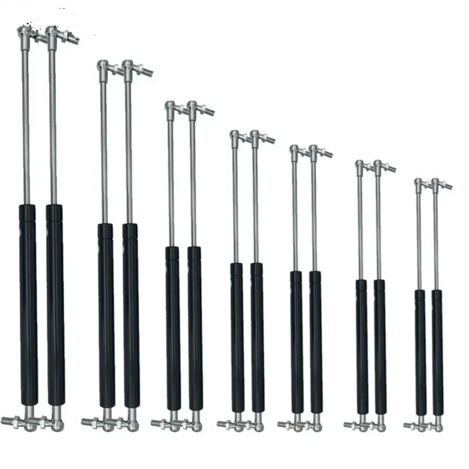 Pistone Molla Gas Per camper letto auto roulotte porta 2 pezzi 30/35/40/45/50/55/60 cm barre puntoni a gas supporti di sollevamento molla a gas 1200N Molle A Gas Pistoni(350mm)