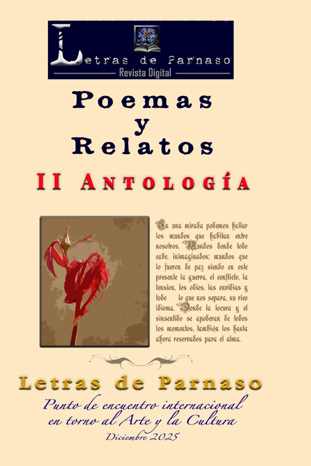 II ANTOLOGÍA. RELATOS Y POEMAS LETRAS DE PARNASO