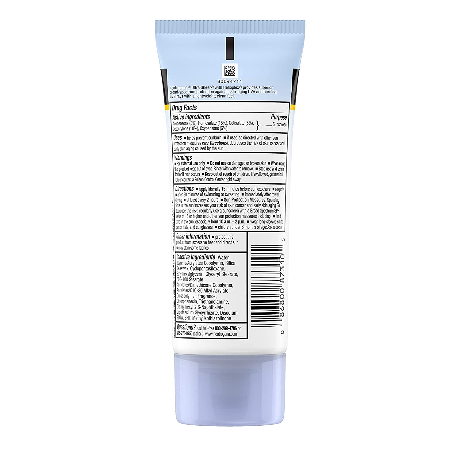 Neutrogena Ultra Sheer LSF#100 Dry-Touch Lotion