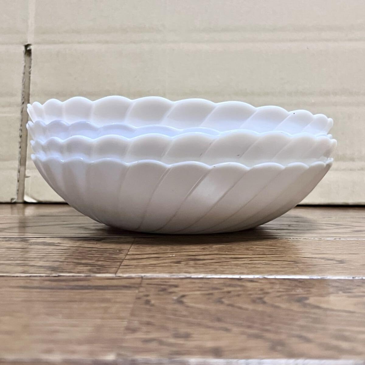 ヤマザキ春のパン祭り 1995年 大きなファンタジーボール 4枚セット 深皿 カレー皿 パスタ皿