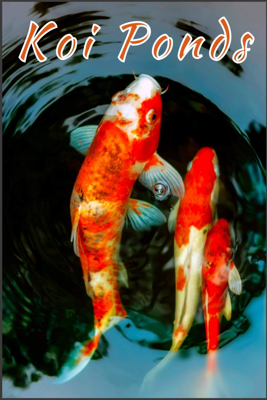Koi Ponds Blank Lined Book For Koi Pond Fish Maintenance. Great For