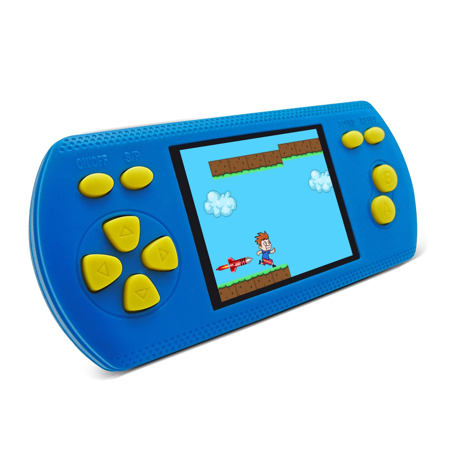 Photo 1 of 16-bit Handheld Game Console for Adults, 2.4'' HD Screen,Blue