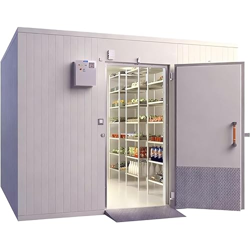 Large industrial freezers, walk-in cold storage, quick-freezing/air conditioning, easy to install, for freezing food and beverages in large supermarkets/restaurants.
