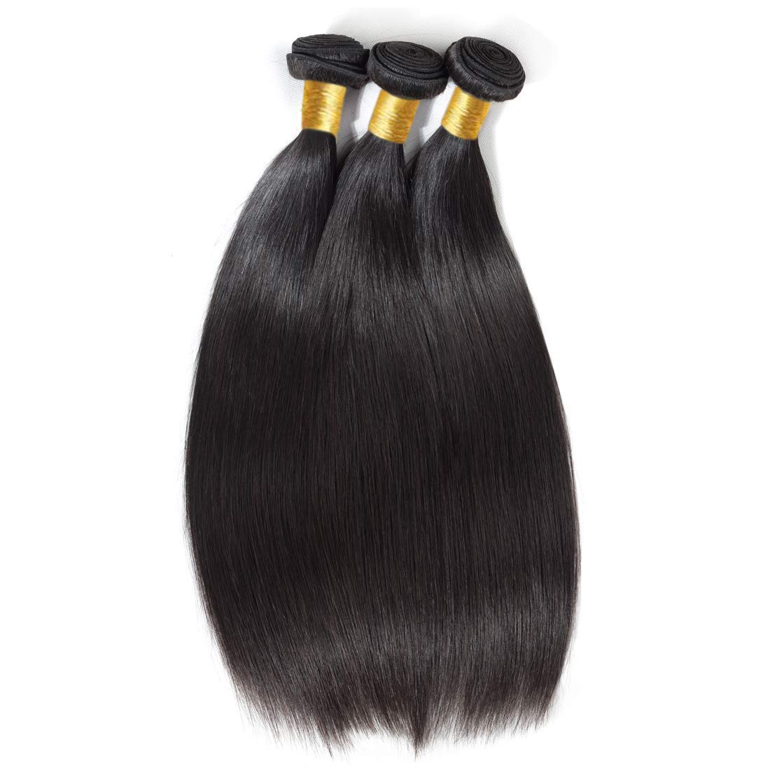 Tissage Bresilien Cheveux Humain Extensions lisse Naturel 121212 Pouce 210g | Tissage Brésilien Vierges Lisse 100% meches Raide mèches Extension Straight Human Hair Bundles Tissage Cheveux Naturels