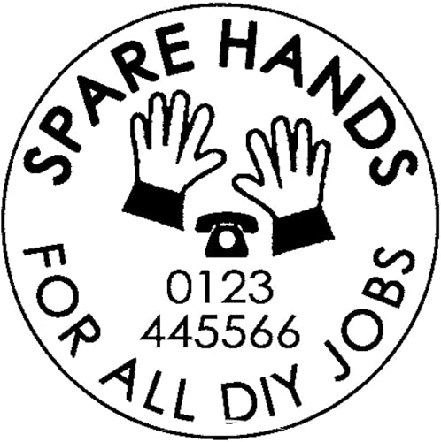 Miniatura 2 de Trodat Professional 52045 - Sello autoentintado personalizado, personalizado, círculo de 1.575 in de diámetro