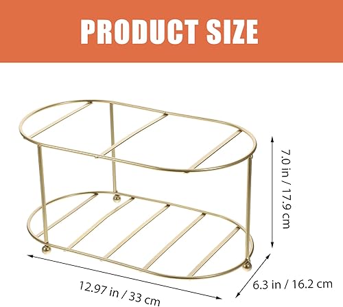 Miniatura 7 de SOLUSTRE Soporte dispensador de bebidas de metal, soporte dispensador de bebidas con marco de hierro dorado, dispensador de bebidas, soporte