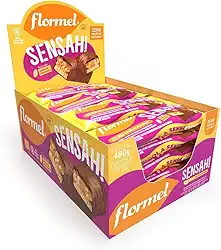 Chocolate Sensah ao Leite FLORMEL Zero Açúcar- Caixa com 16 unidades
