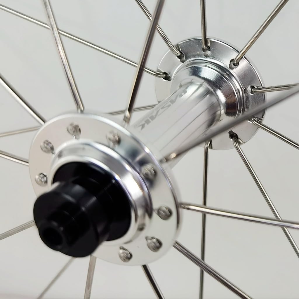 Juego De Ruedas De Carretera De Aleación De Aluminio Racing Mountain 700C 30 Mm Rueda Delantera Y Trasera De Cierre Rápido con Freno V-Brake, Aptas para Cassettes De 7.899.10 11 Velocidades