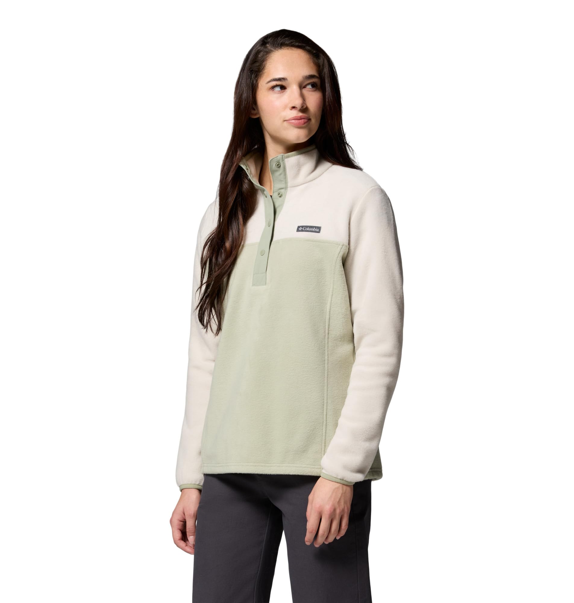 Columbia Damskie sprężyny Benton 1/2 Snap Pull Over 2, Polar Pull Over, Safari/Dark Stone, M