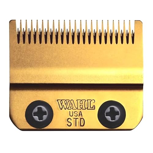 Wahl Stagger-Tooth - Cuchilla de corte de mezcla única para clip mágico inalámbrico de 5 estrellas color dorado 2161-700