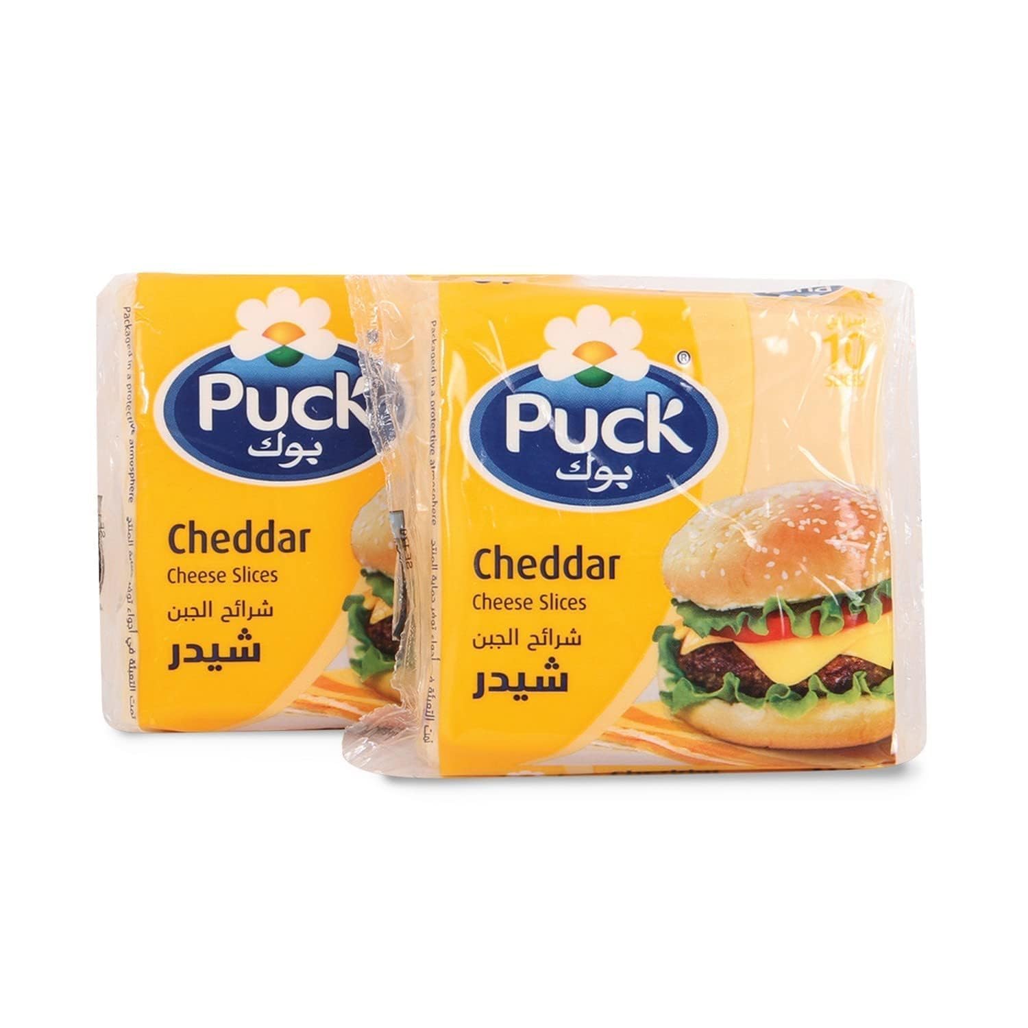 Puck Slice Cheddar Cheese 2 x 200g