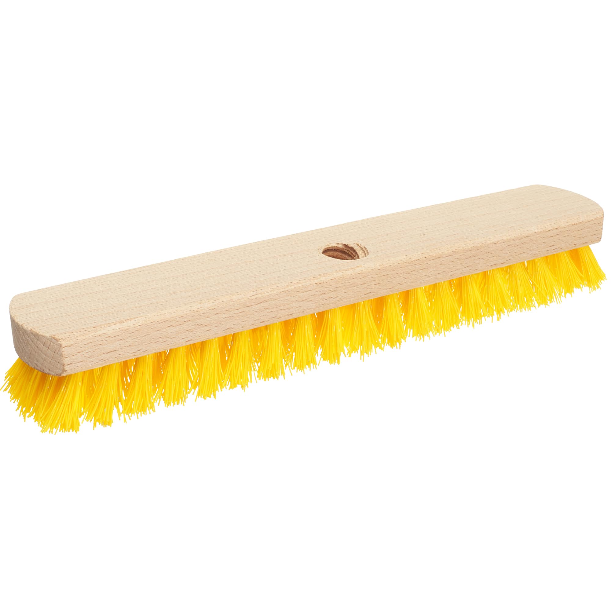Cabezal de cepillo de limpieza de cubierta de 11.8 pulgadas, cepillo de cubierta para fregar resistente, cabezal de escoba con cerdas de nailon duro, cepillo de hormigón, cepillo de cerdas rígidas al