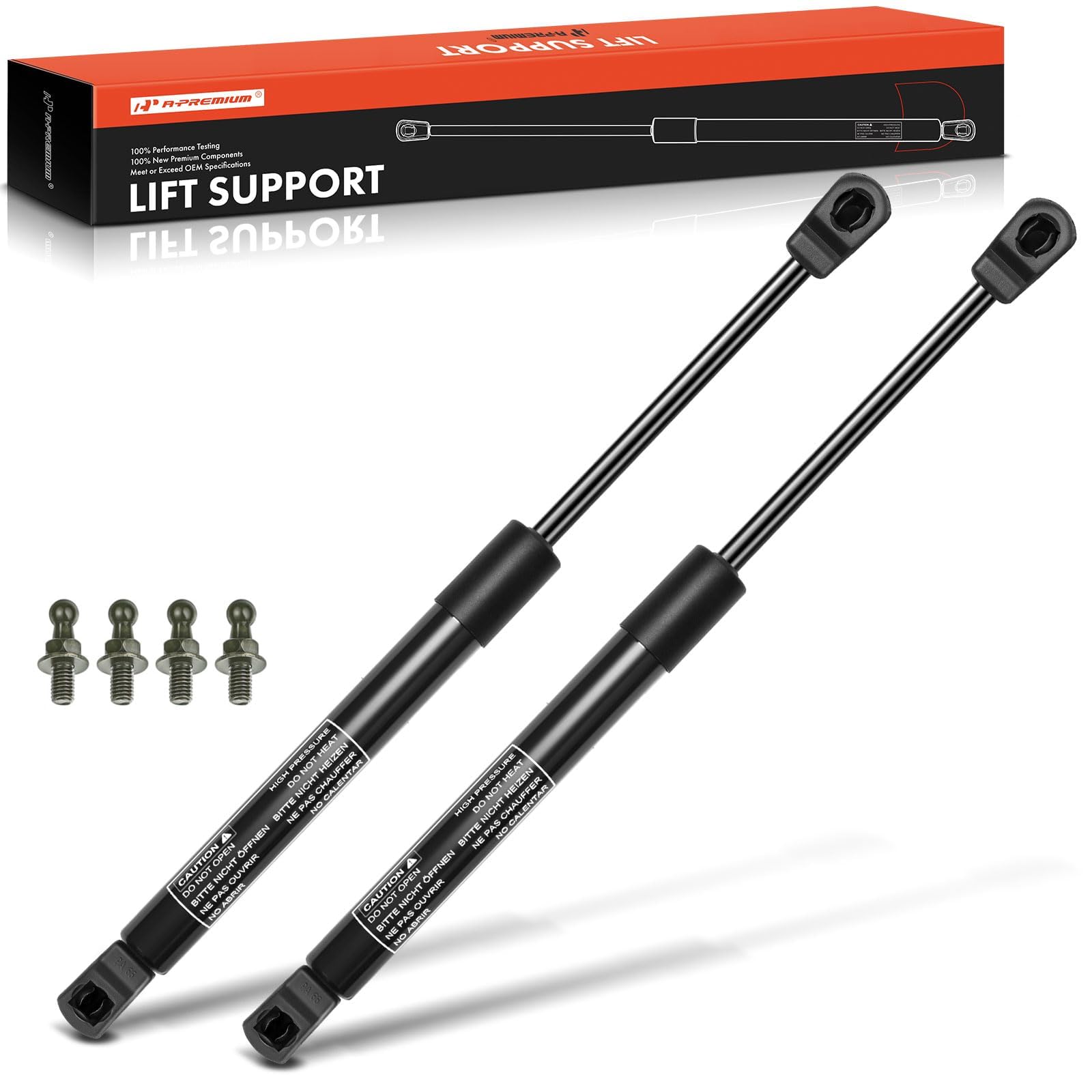 A-Premium Hood Bonnet Lift Supports Shock Struts for Lexus LS430 2001-2006 2-PC Set