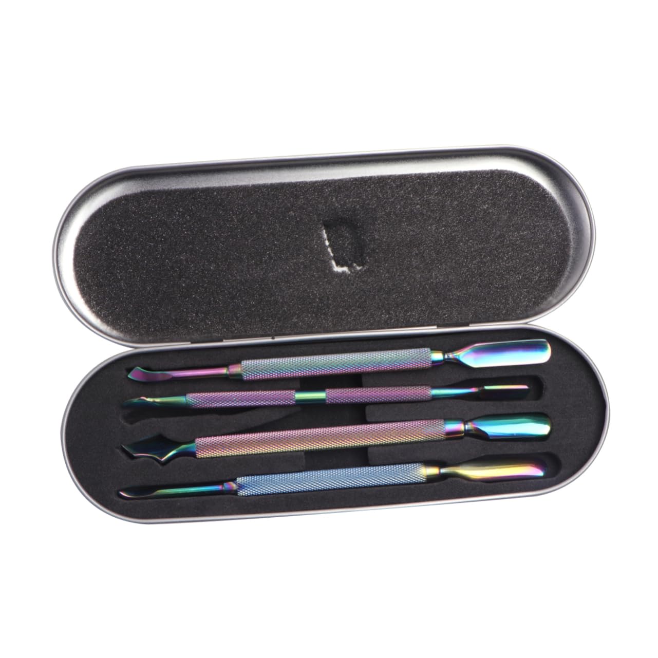 Gogogmee Essential Manicure Tools Set Cuticle Pusher Remover and Cutter Made of Stainless Steel for Nail Care