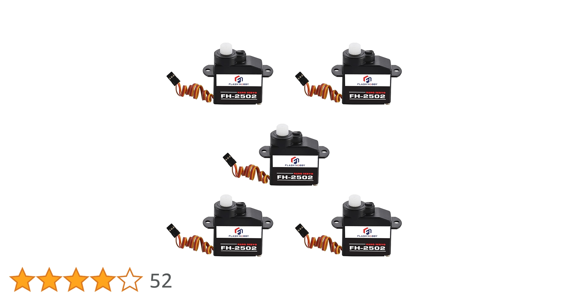 Amazon | FLASH HOBBY FH-2502 高トルク 黒い プラスチック