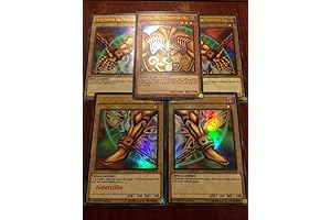 Exodia the Forbidden One - Complete Set of 5 Ultra Rare Yugioh Cards
