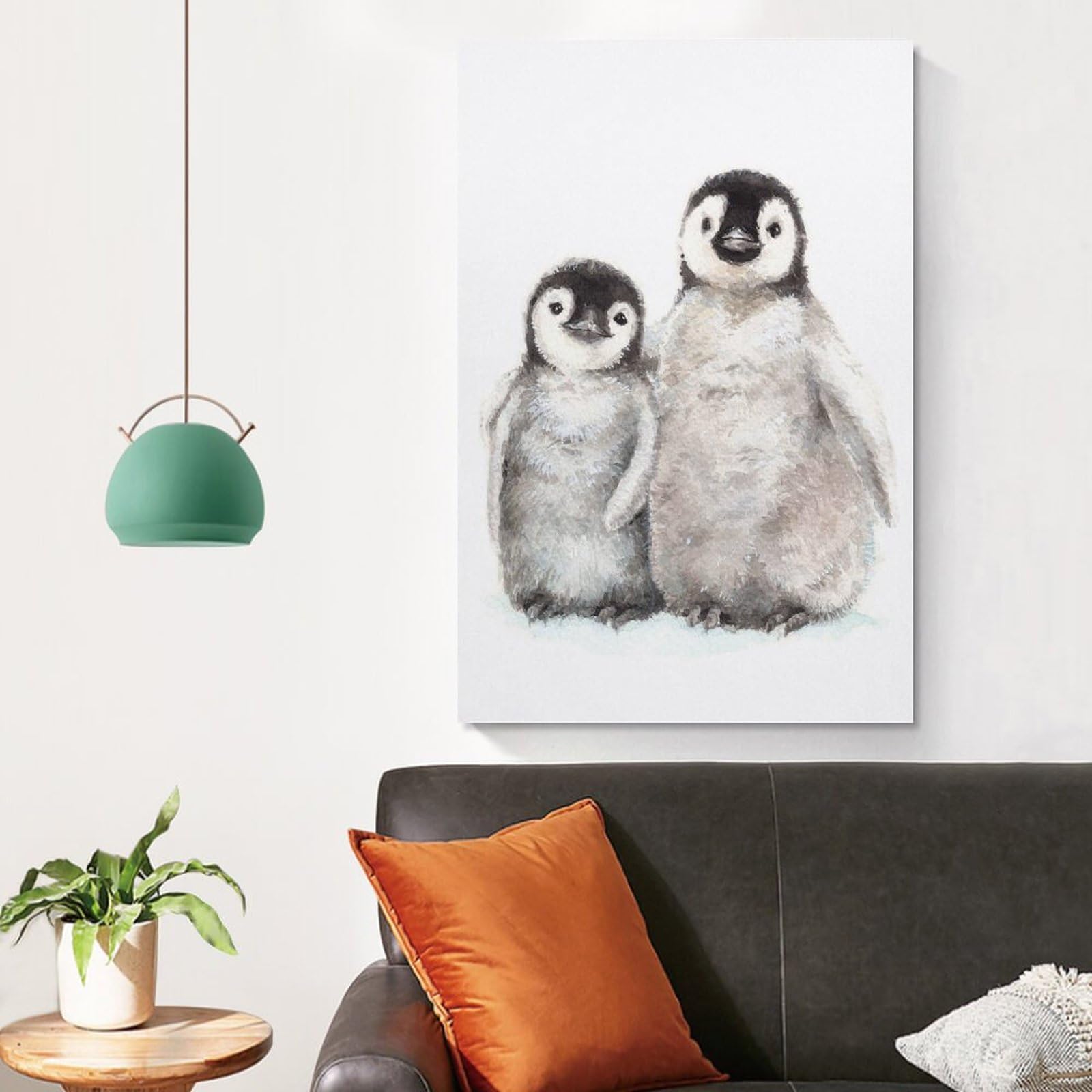 Amazon.co.jp: ペンギン ポスター絵画風アートポスター アートパネル