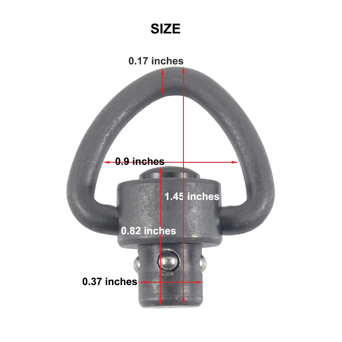 JIALITTE QD Quick Detachable Swivel Mount, 1