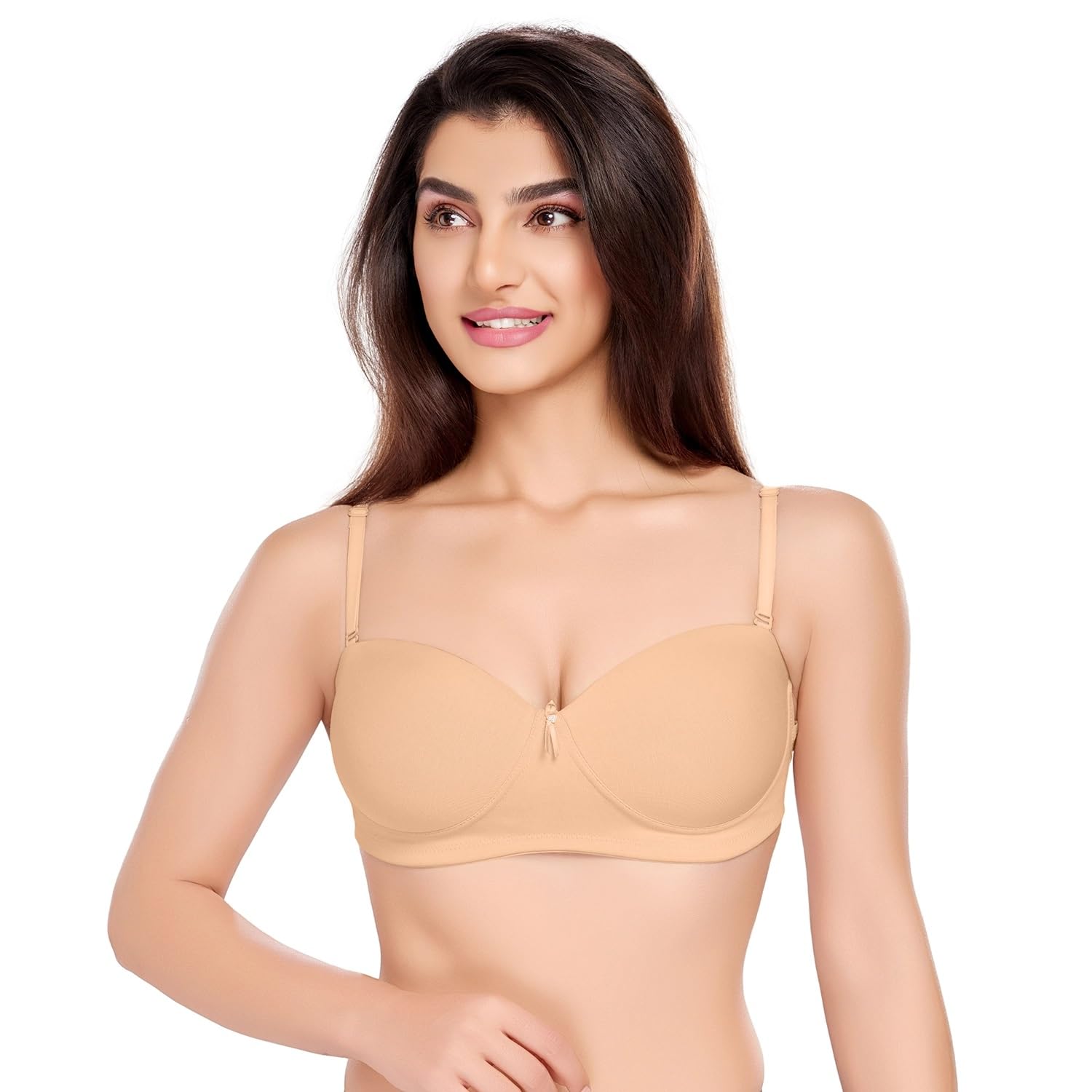 juliet Women's Cotton Padded Wire Free T-Shirt Bra 1230-picture-59