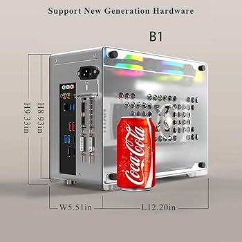 Amazon.co.jp: KABIOU ZZAW B1 ITX コンピューターケース