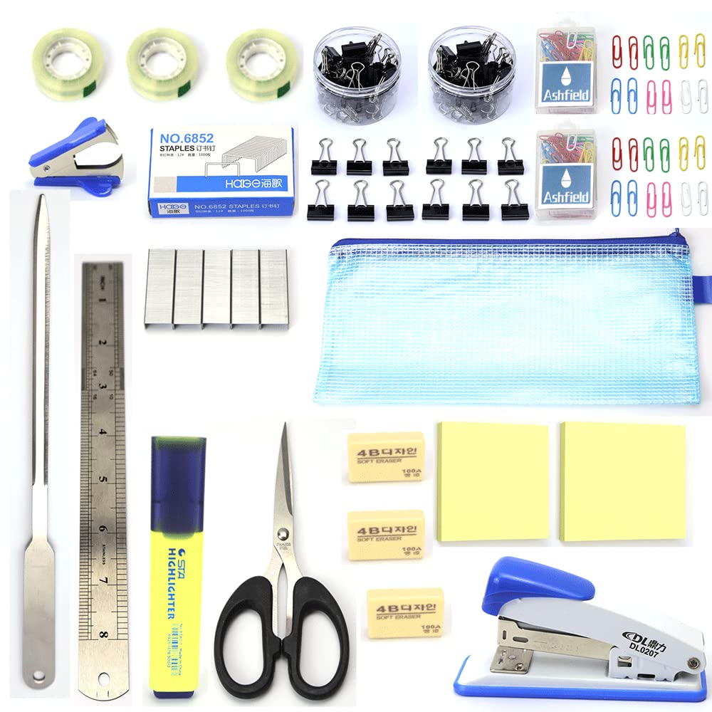 Buy Ashfield 20Piece Office Supplies Kit, Desktop Office Supplies