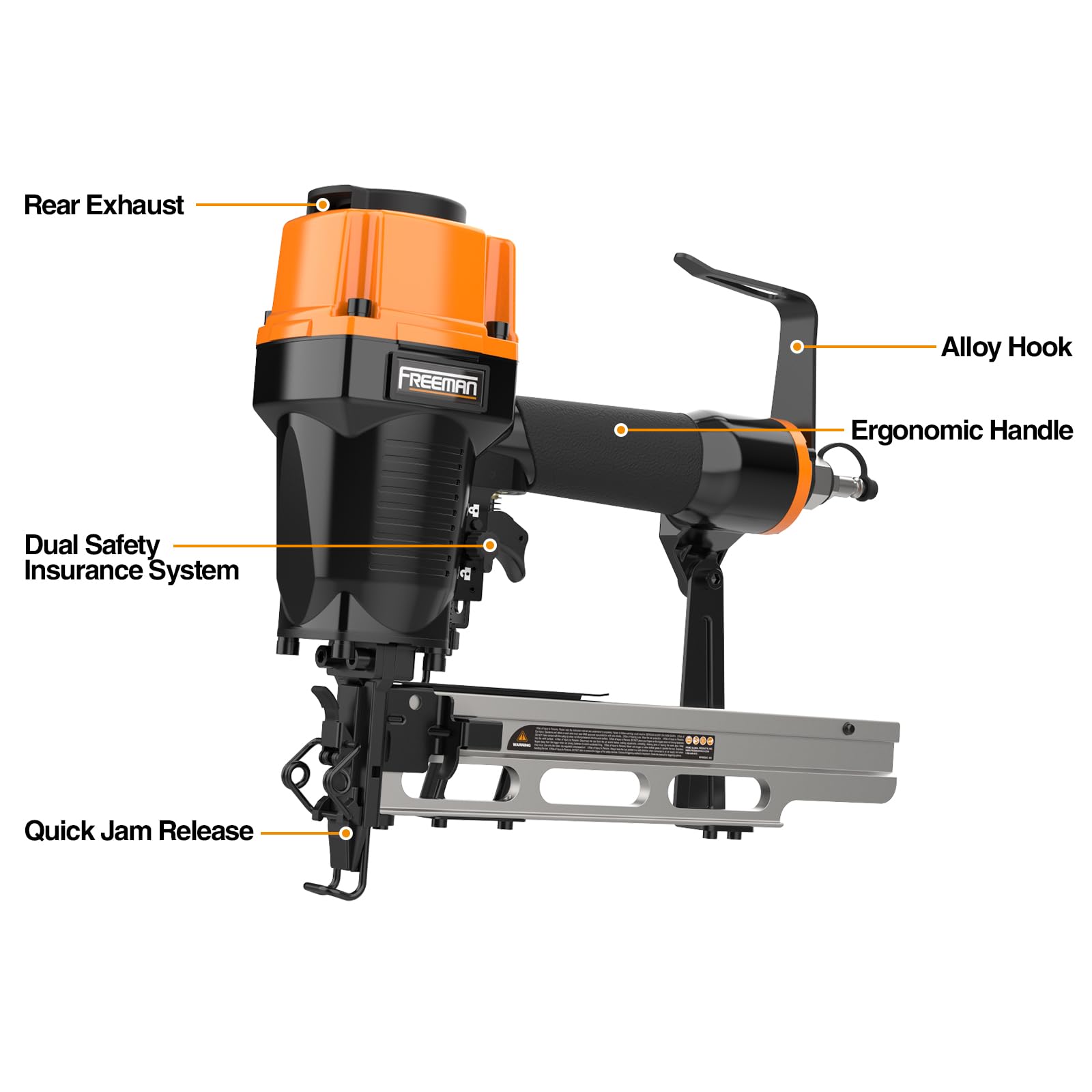 Freeman PSS50 Pneumatic Stapler - Powerful & Reliable -7 Freeman PSS50 Pneumatic Stapler - Powerful & Reliable -7