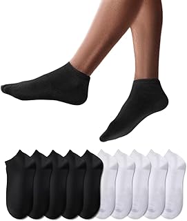 Sponsored You’re seeing this ad based on the product’s relevance to your search query.Learn more about this advertisement YouShow Men's Women's Trainer Socks, 10 Pairs of Short Half / Quarter Socks, Cotton, Unisex