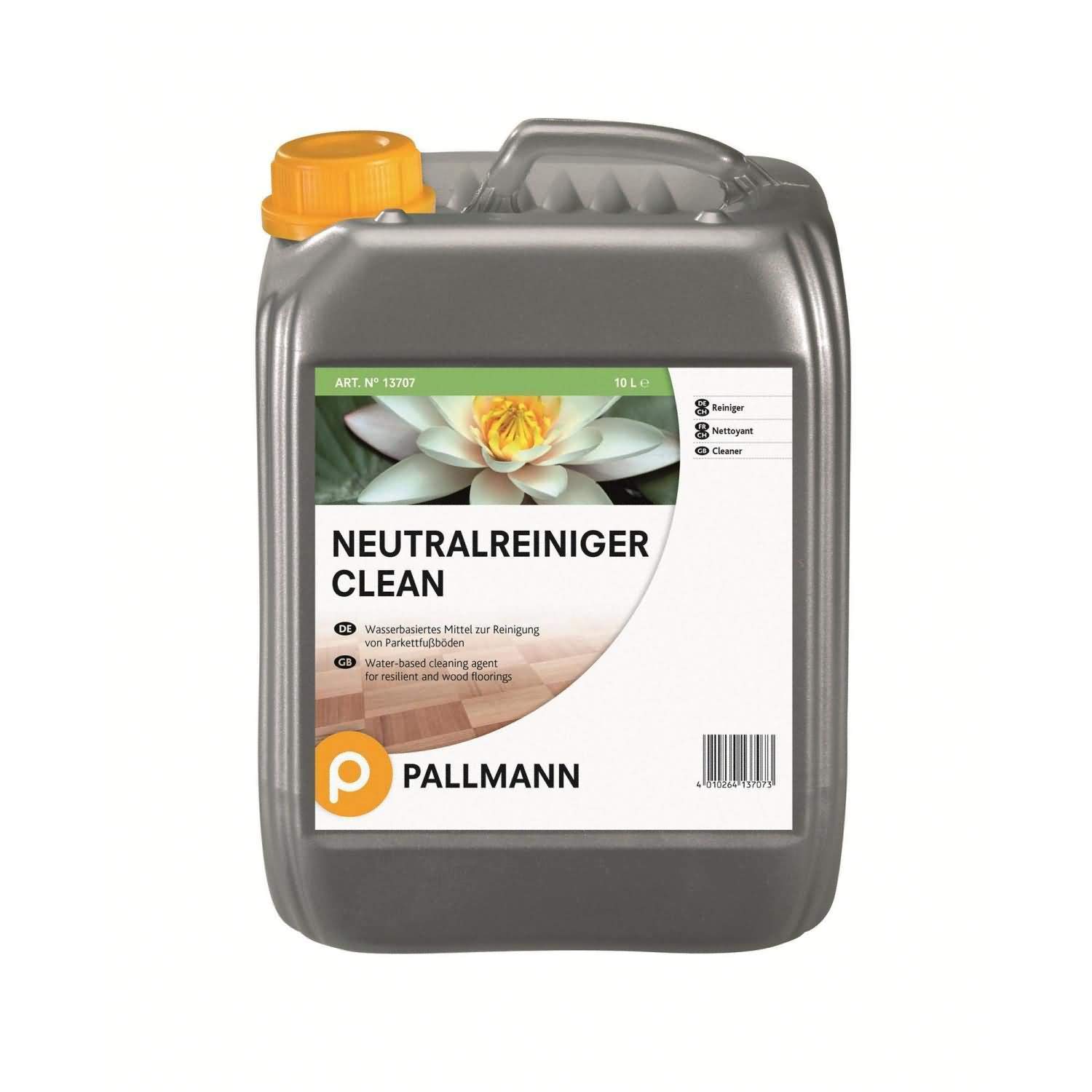 Pallmann "Clean" Neutralreiniger 10,0 Liter Gebinde