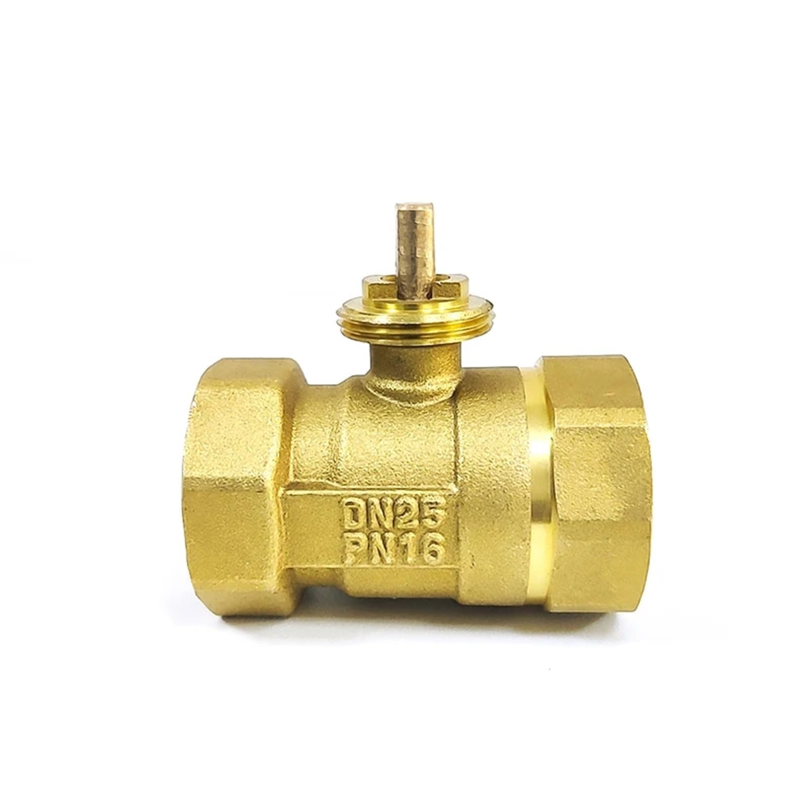 1.3 cm 1.9 cm 2.5 cm Mosiężny elektryczny zawór kulowy zawór dwukierunkowy z gwintem wewnętrznym DN15 DN20 DN25 (0,75 cala)