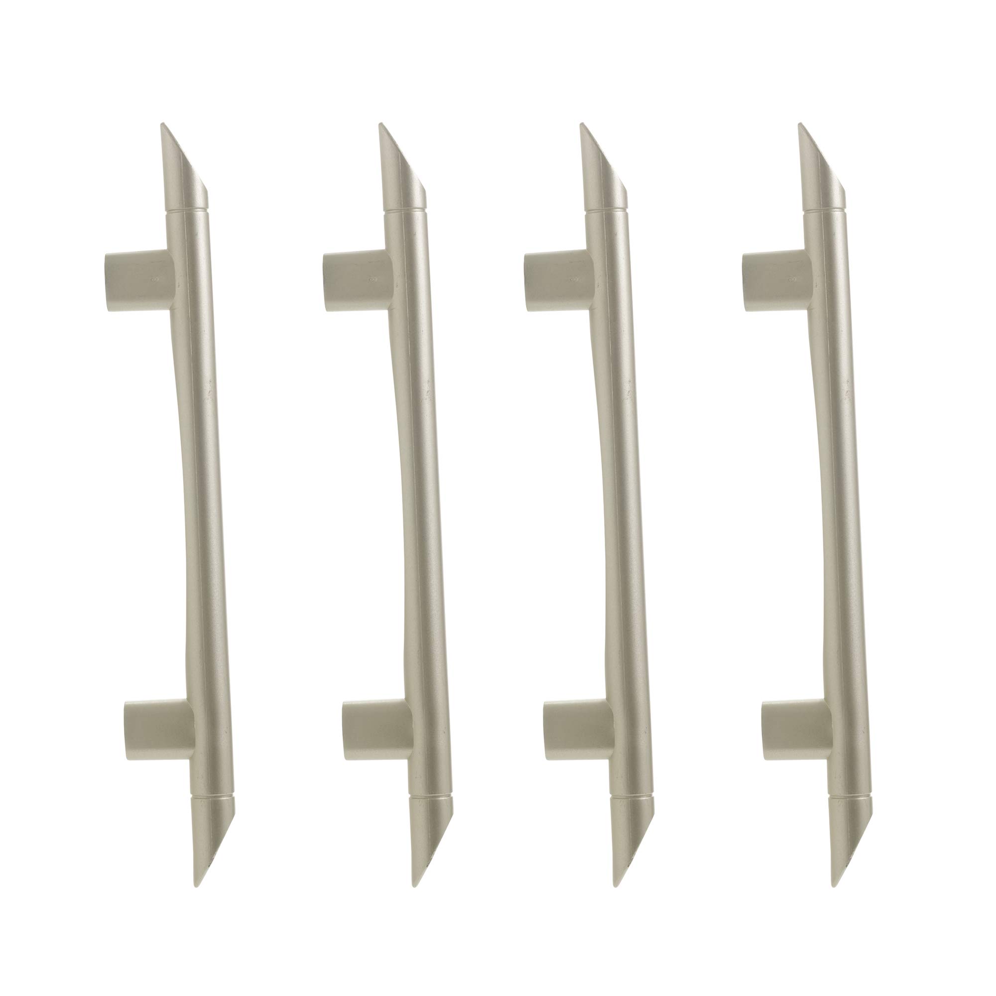 Urbnliving Plastic Gold Pull Handle Plastic Metal Wooden Door Knobs Handles Drawer Cupboard Pull Furniture Cabinet (4, )