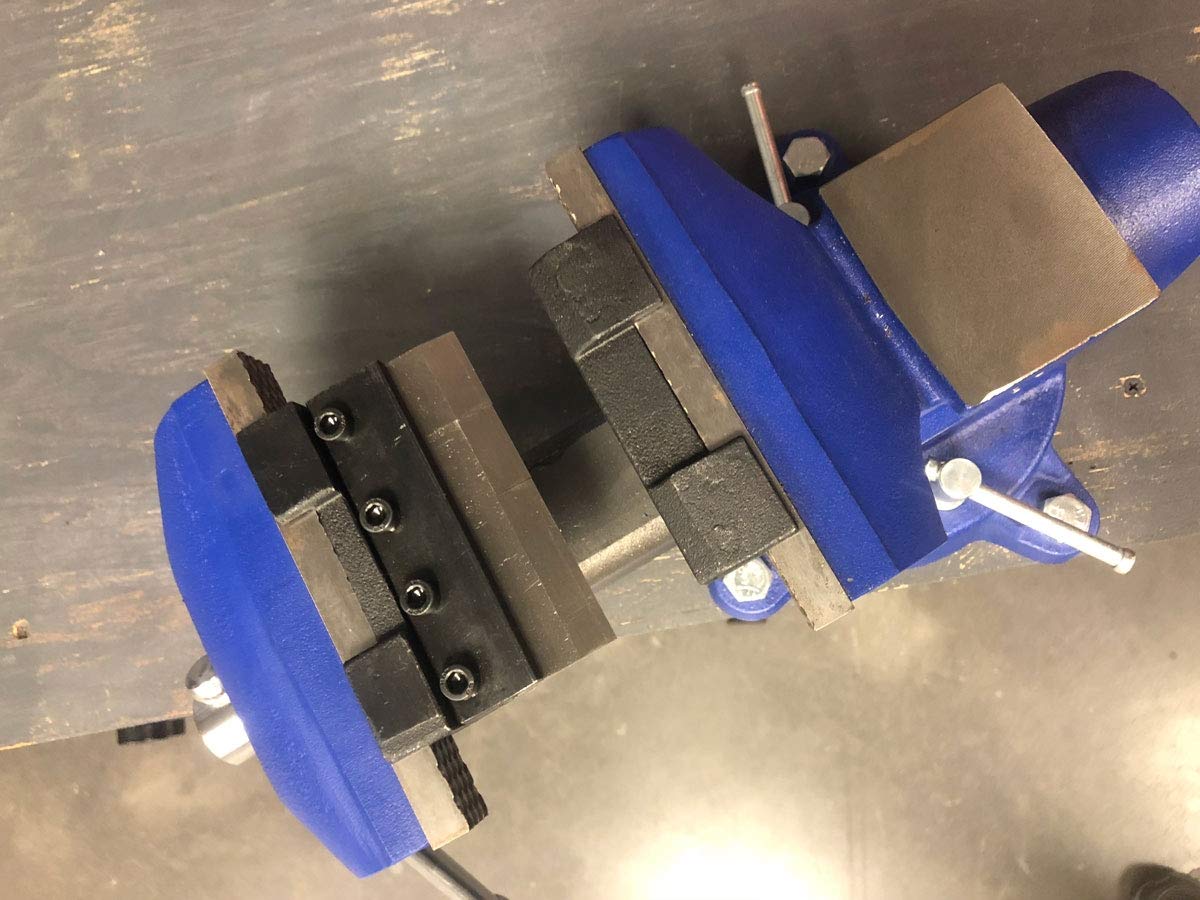 Eastwood 4 in. Vise Mount Press Metal Brake Bender Attachment Cross
