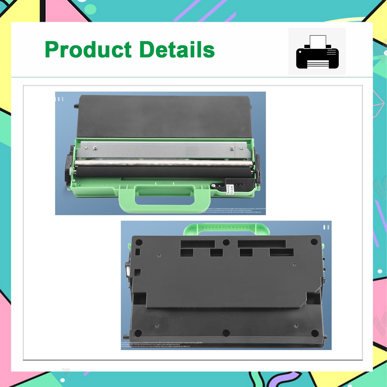 Compatible para Brother WT-223CL WT223CL Caja De Tóner Residual, para DCP-L3510CDW L3517CDW L3550CDW HL-L3210CW L3230CDW L3270CDW L3710CW MFC-L3730CDN L3750CDW L3770CDW 1-Pack