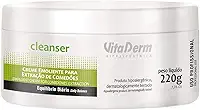 Vitaderm Creme Emoliente Para Extração De Comedões Cleanser 220G