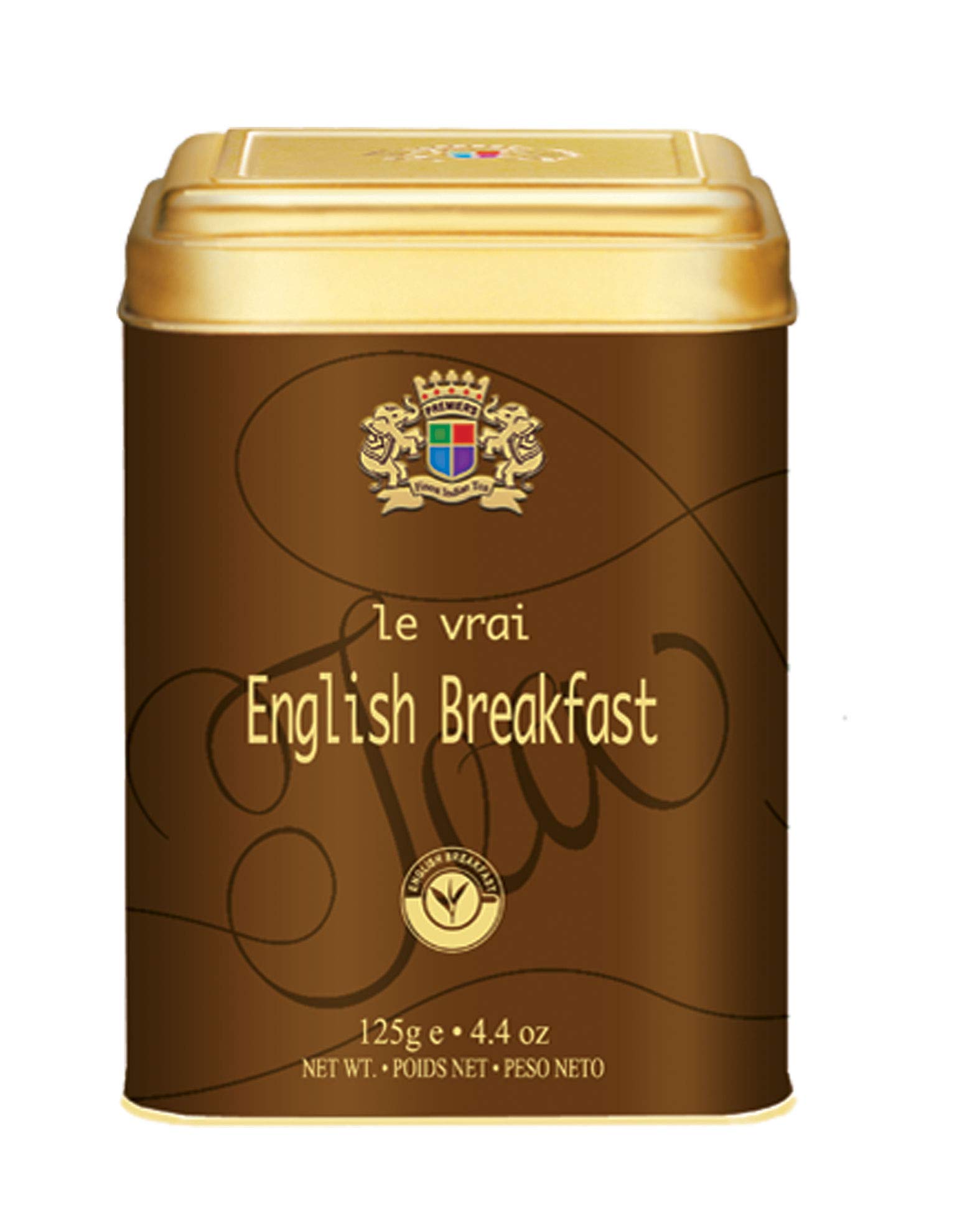 Premiers English Breakfast Tea, Premium Black Tea, Pure and Authentic Single Origin Tea, Loose Leaf Tea, 125 Gms, 62 Cups, A Full-Bodied, Strong and Malty Blend, Elegant Square Metal Caddy (B08JKR5Y8J) Amazon Price History, Amazon Price Tracker