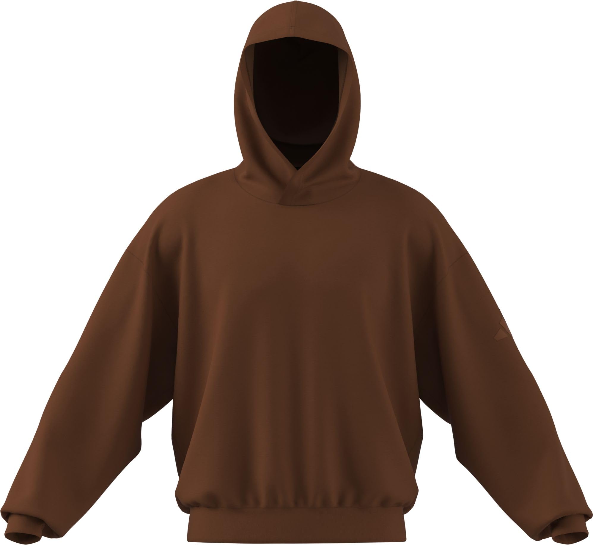 Adidas Marron Hooded Sweatshirt Soft Lux